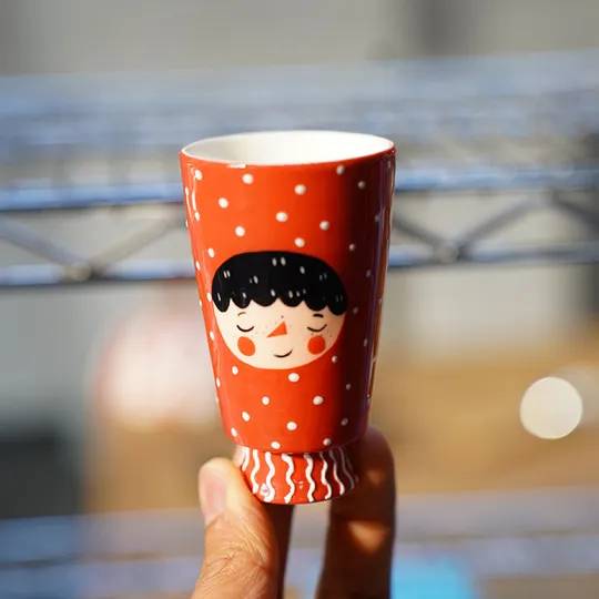 Shy little dream ceramic cup