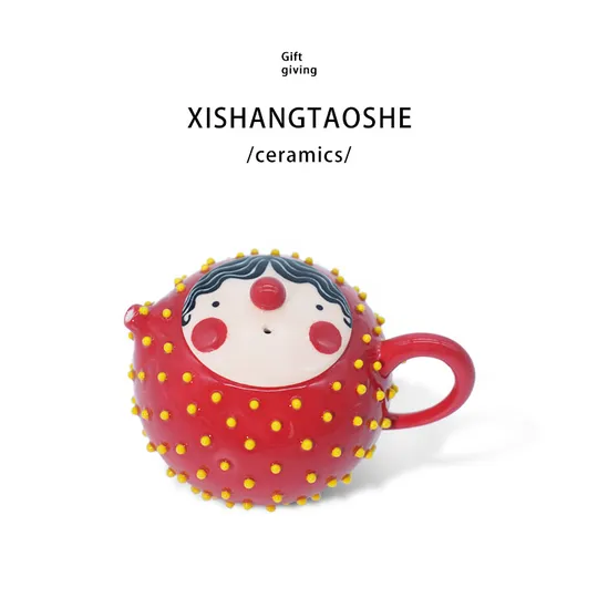 Small-batch ceramic teapot