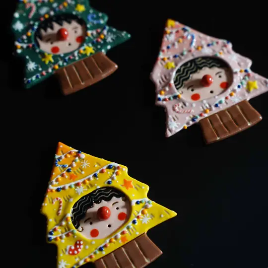 Handmade ceramic piece